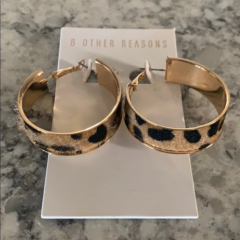 Leopard hoops